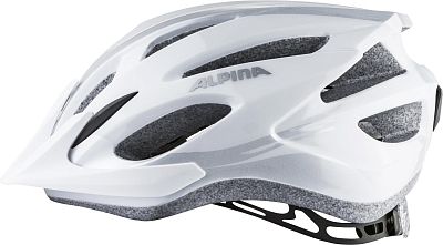 Превью  Шлем велосипедный ALPINA MTB 17 White-Silver Gloss